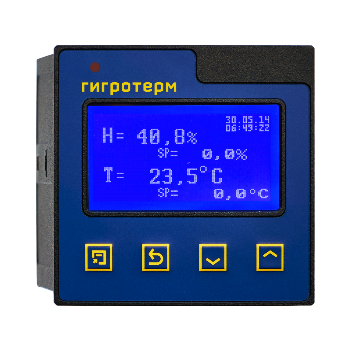 Гигротерм-38Е6 Одноканальный измеритель-регулятор температуры и влажности