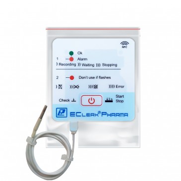 EClerk-Pharma-NFC-A-e Терморегистратор с функцией сигнализатора автономный
