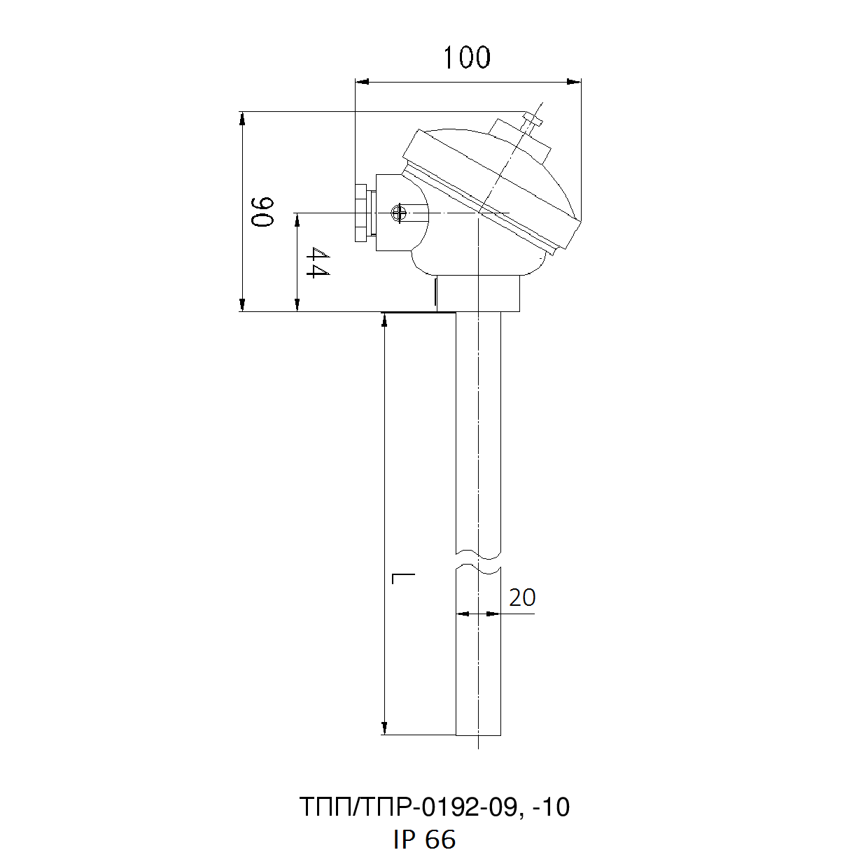 ТПП-0192-15 Преобразователь термоэлектрический (термопара)