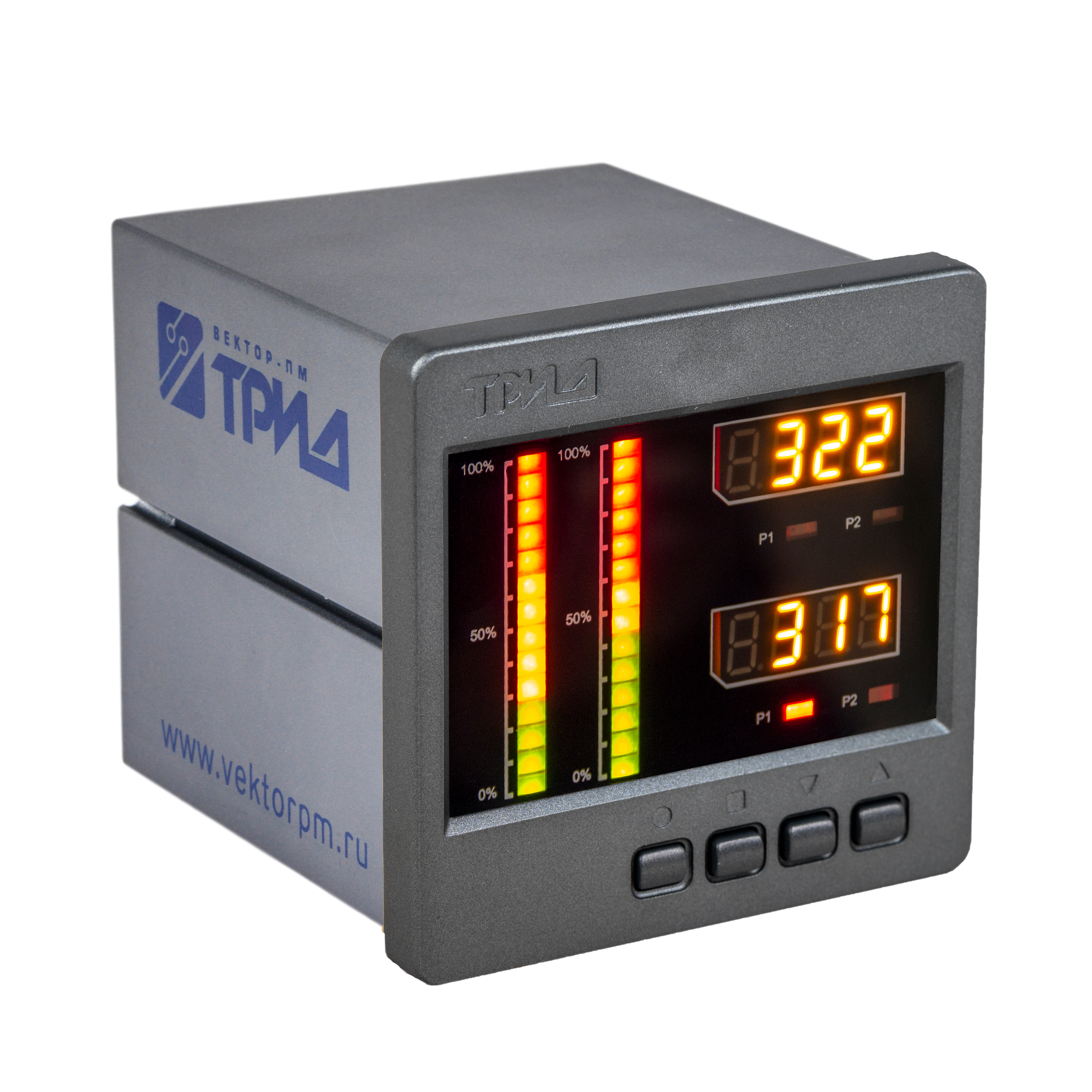 ИСУ322-2В4Р-485 Измеритель-сигнализатор температурный