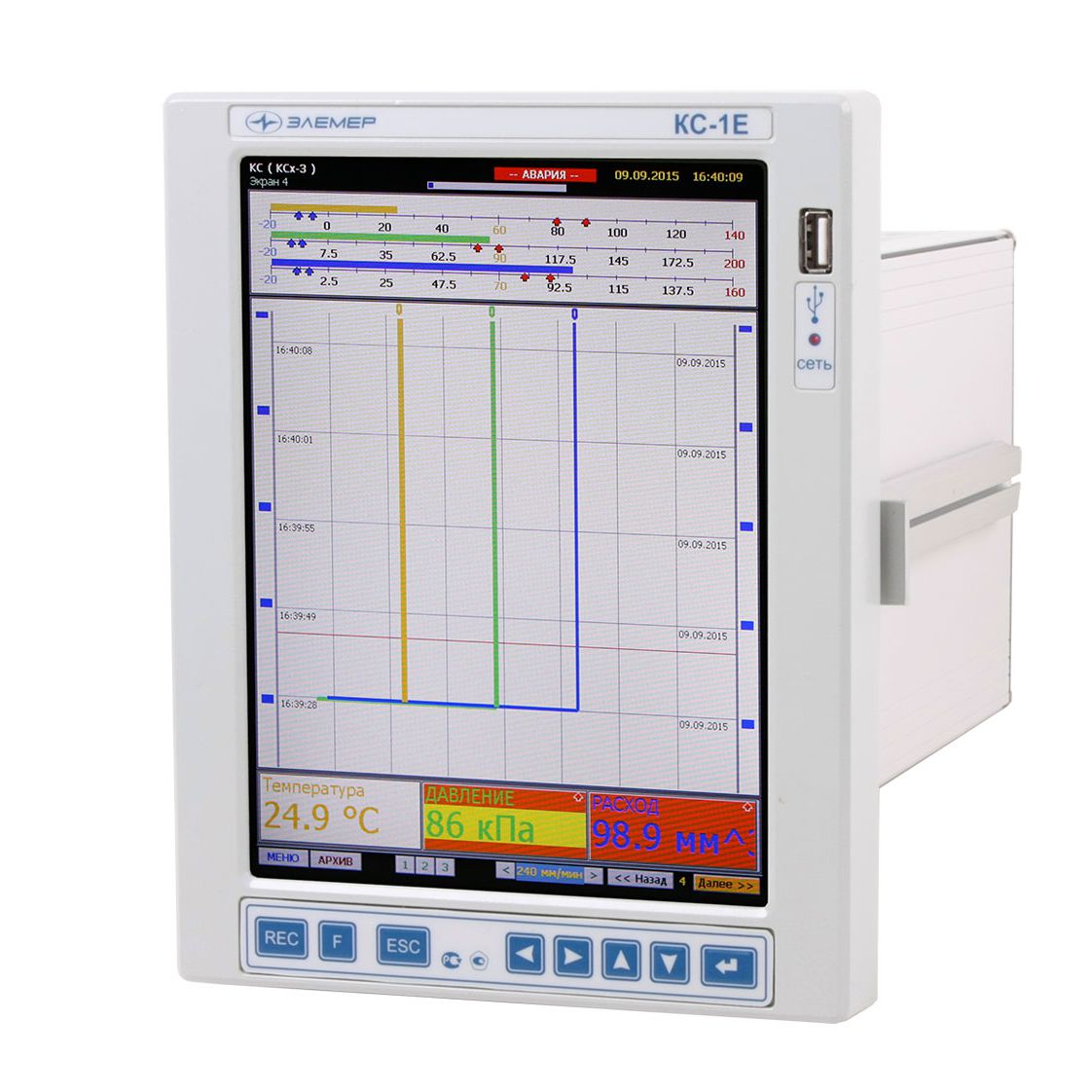 КС-1Е Регистратор технологический